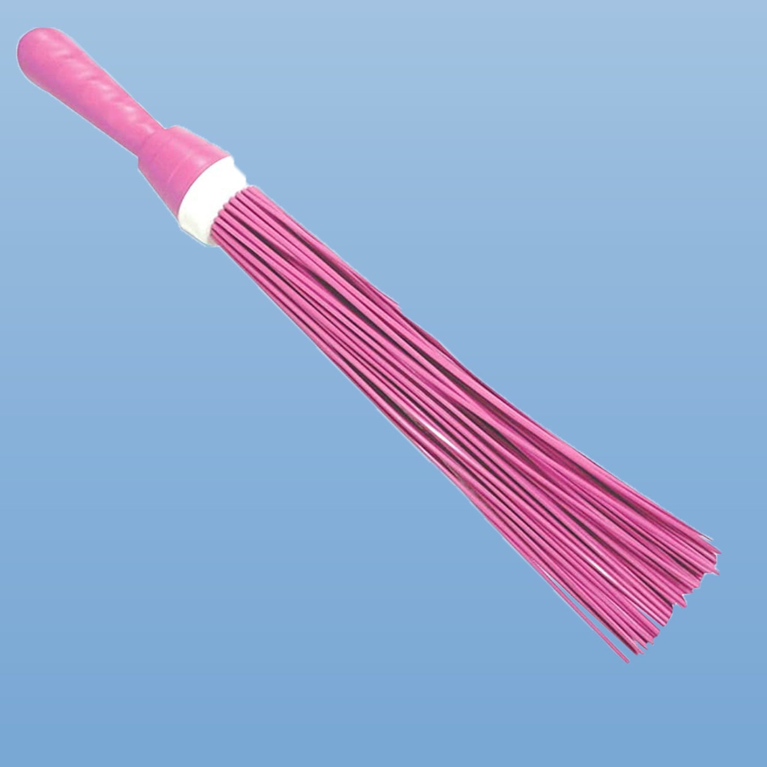 Plastic broom for wet and dry floor cleaning. Plastic broom for wet and dry floor cleaning.